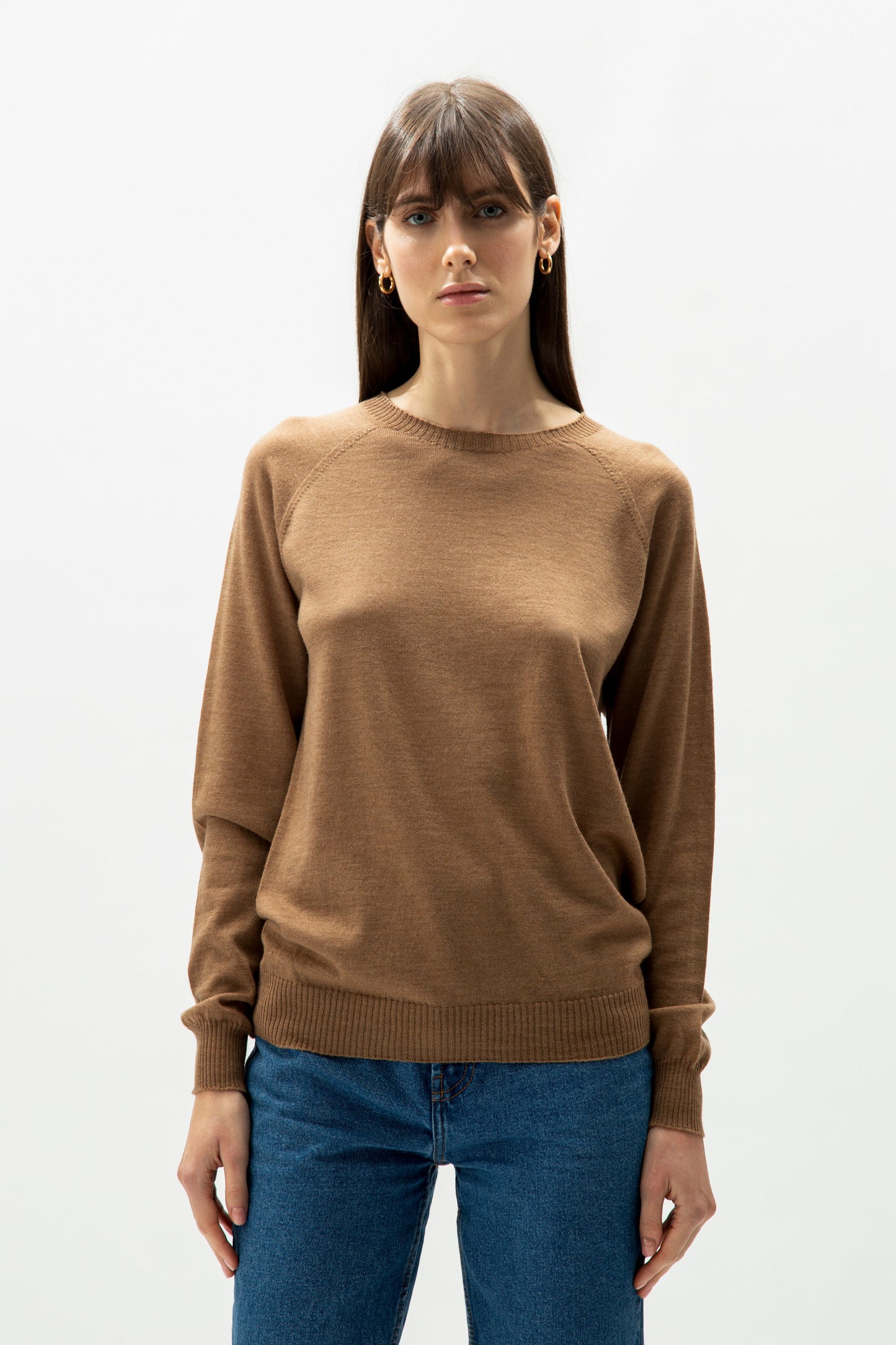 Extra Fine Merino Raglan Crewneck