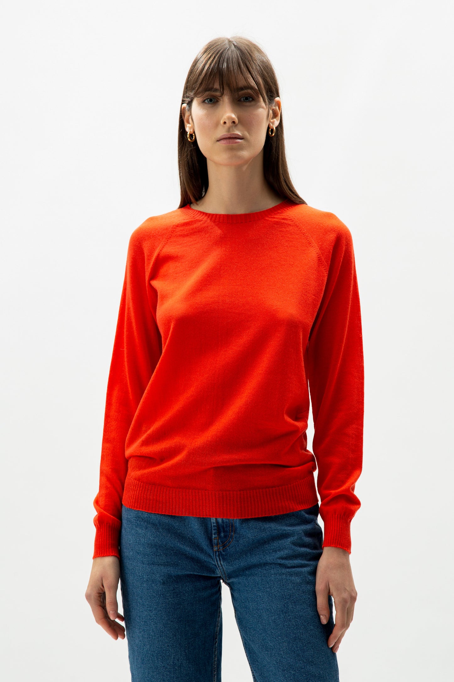 Extra Fine Merino Raglan Crewneck