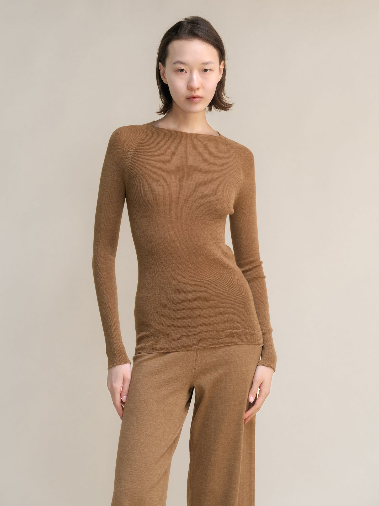 Extra Fine Merino Ribbed Crewneck