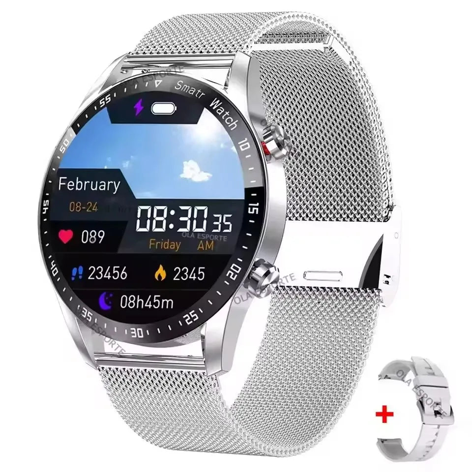 Zormaro™ Elite Smart Watch – GPS Navigation, NFC, Bluetooth Calling & 24/7 Health Tracking