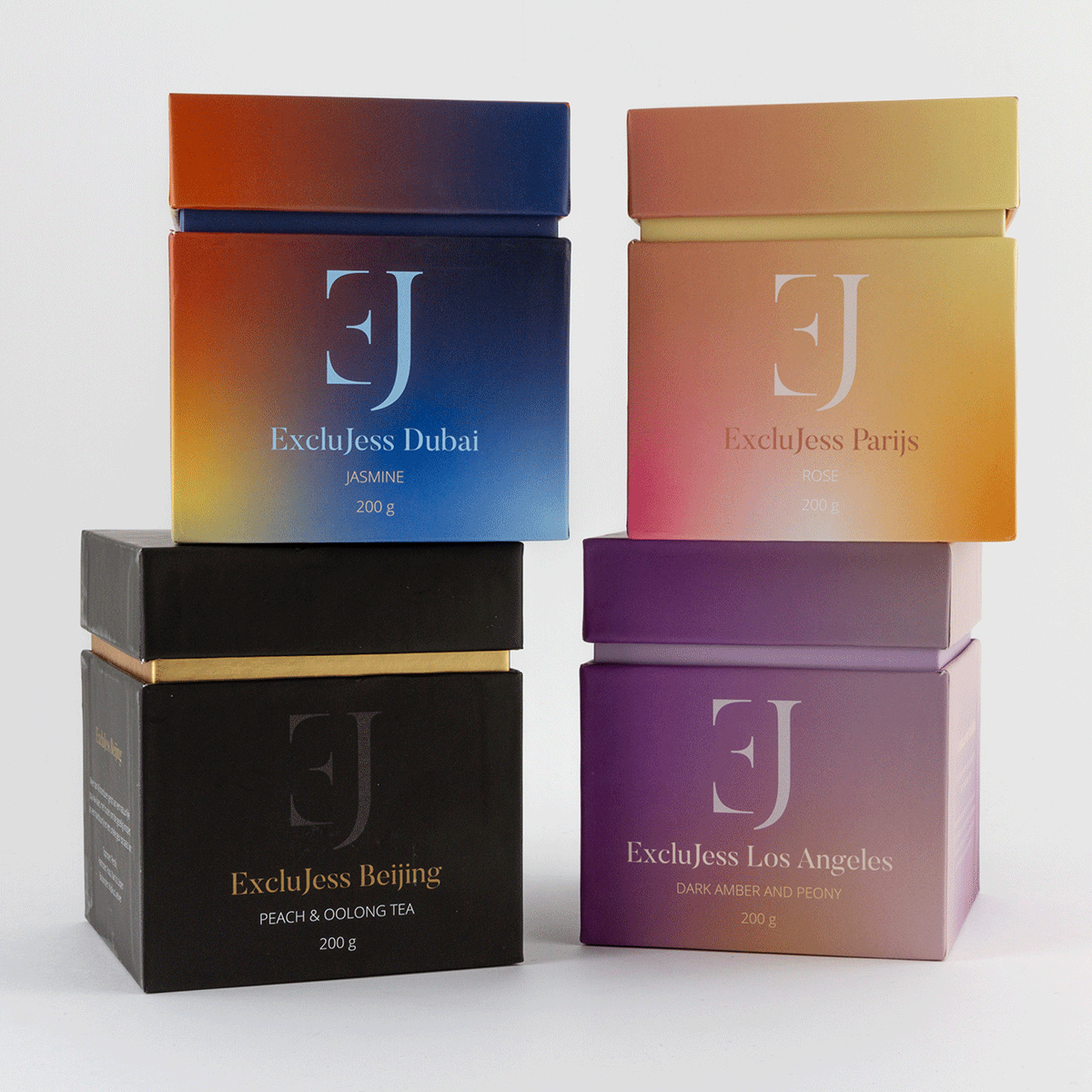 Dubai luxe geurkaars Lapis lazuli - Jasmine, foto 6