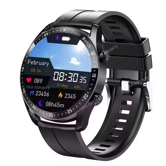 Zormaro™ Elite Smart Watch – GPS Navigation, NFC, Bluetooth Calling & 24/7 Health Tracking