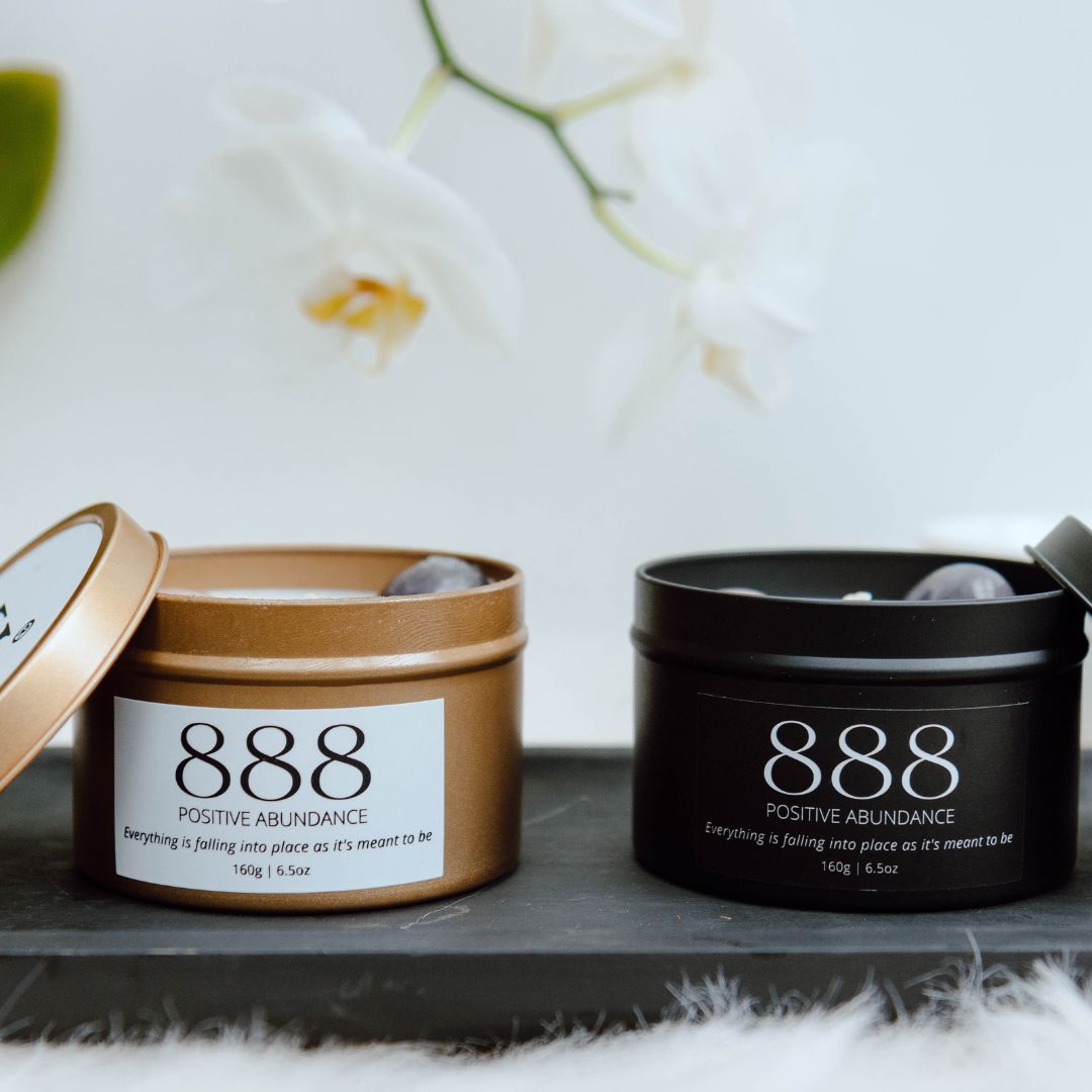 Black manifest candle 888, foto 2