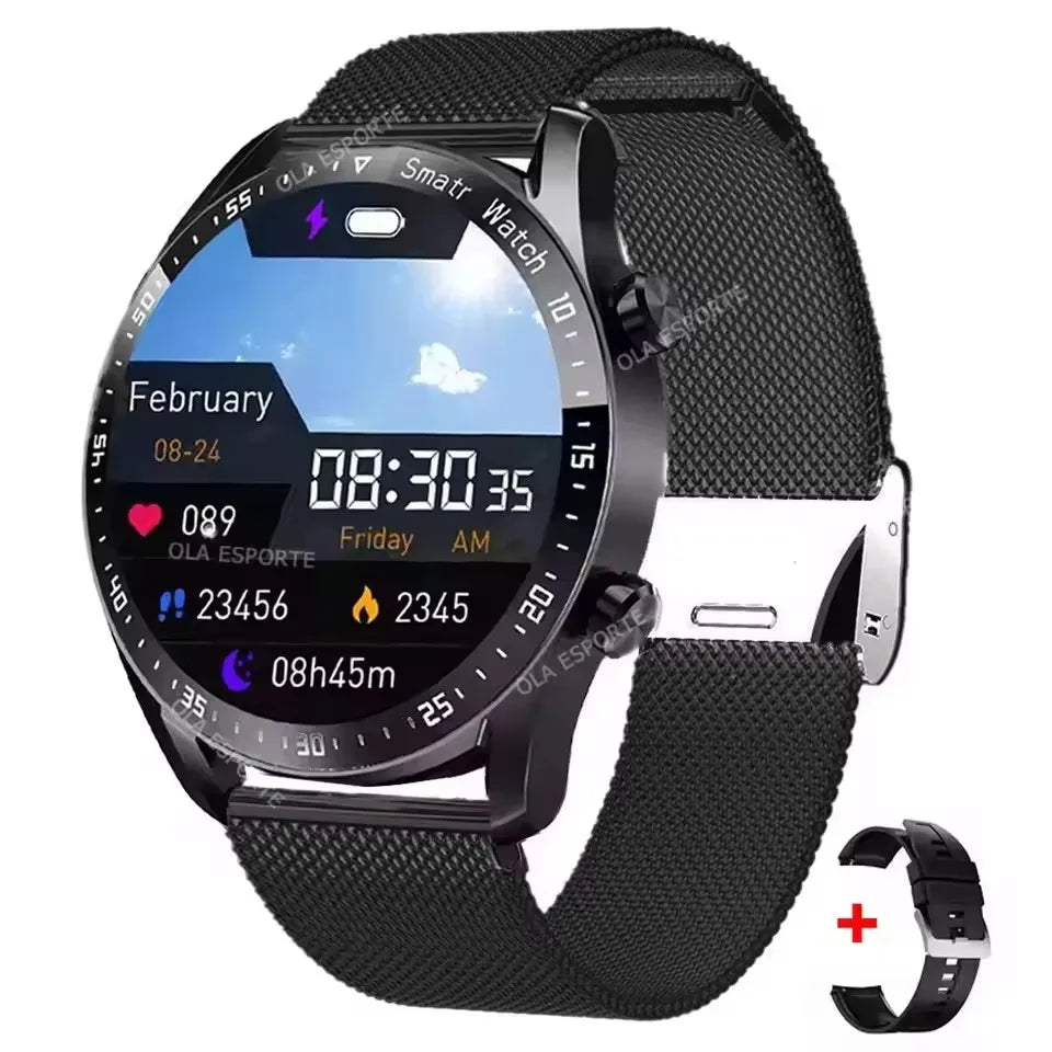 Zormaro™ Elite Smart Watch – GPS Navigation, NFC, Bluetooth Calling & 24/7 Health Tracking
