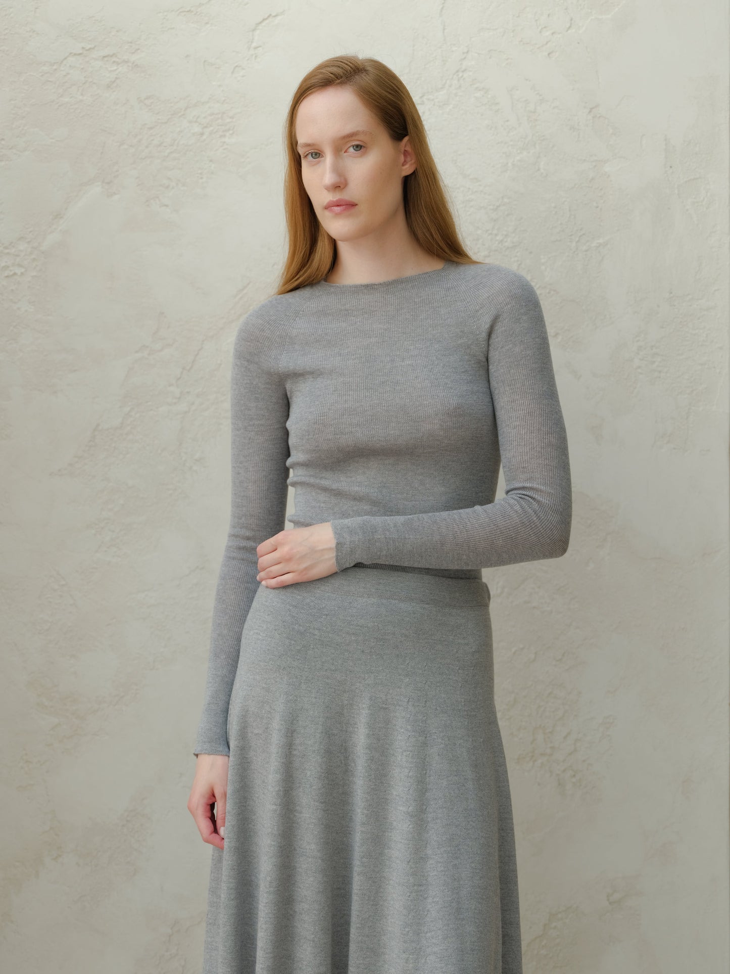 Extra Fine Merino Ribbed Crewneck