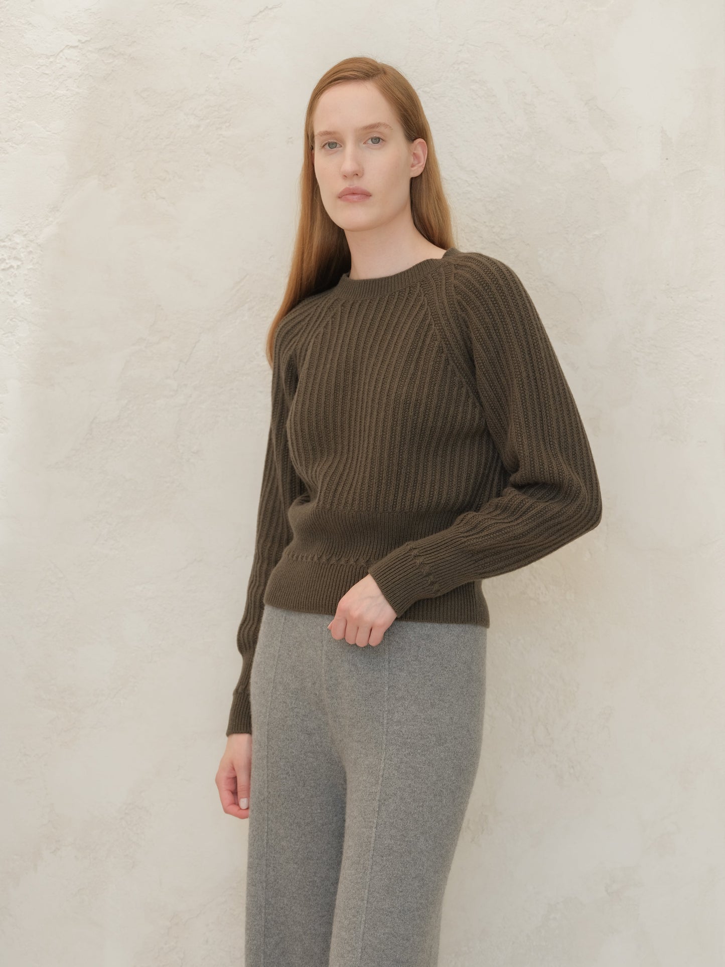 Cashmere Mix Raglan Sweater