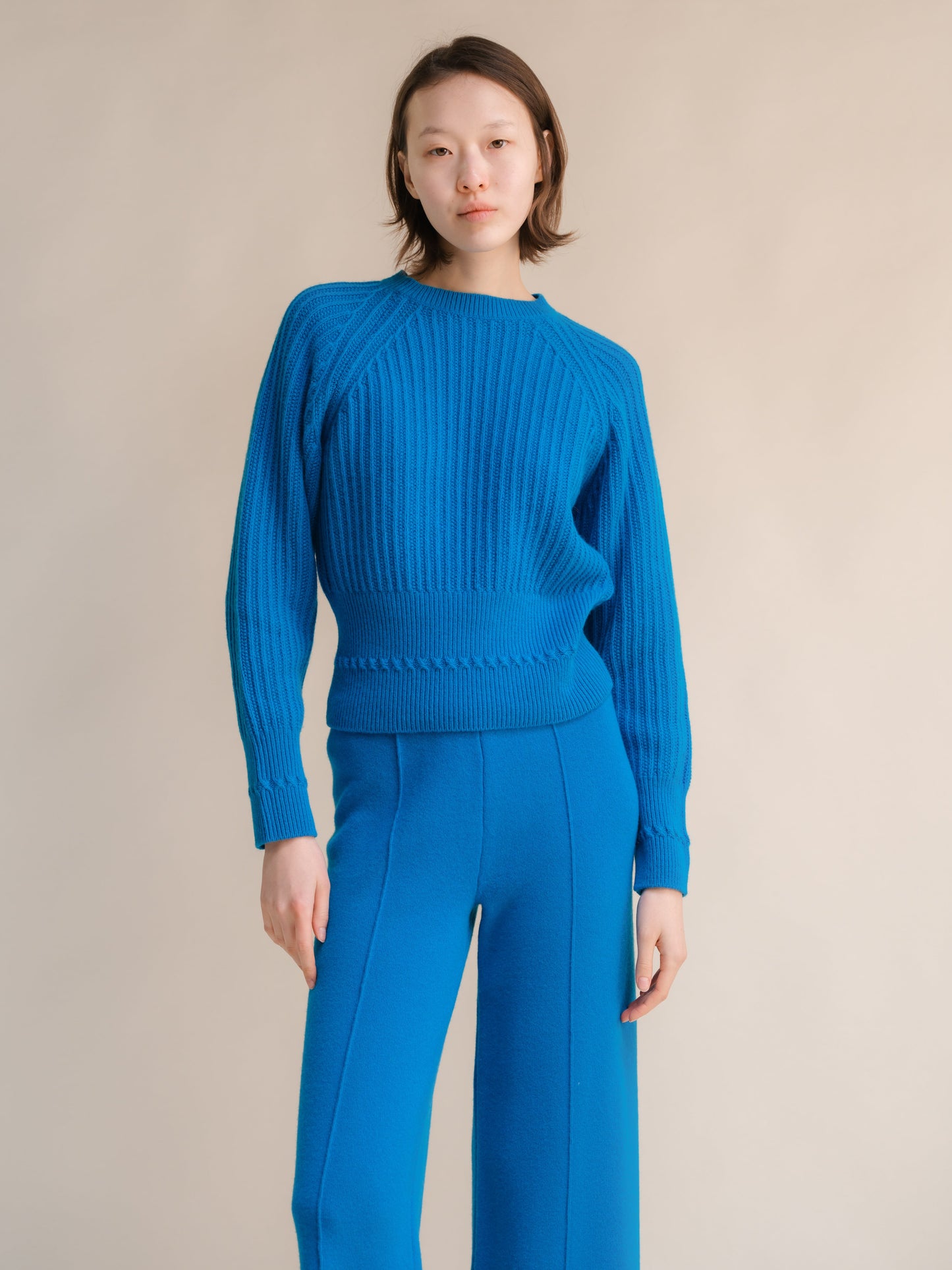 Cashmere Mix Raglan Sweater
