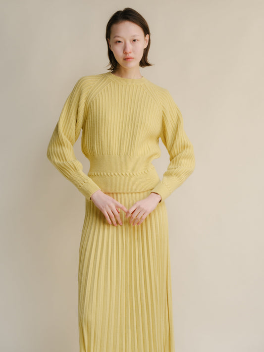 Cashmere Mix Raglan Sweater