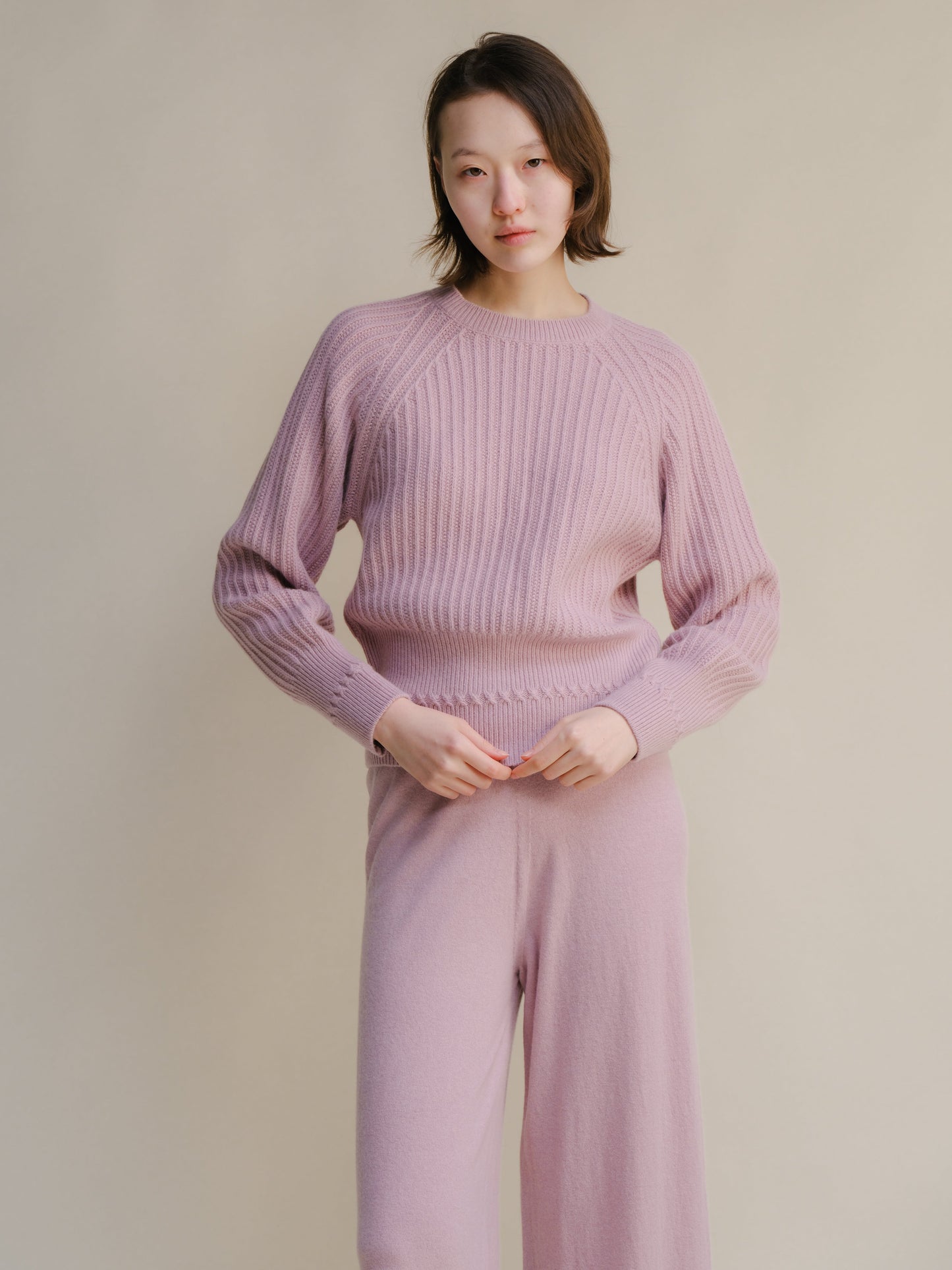 Cashmere Mix Raglan Sweater