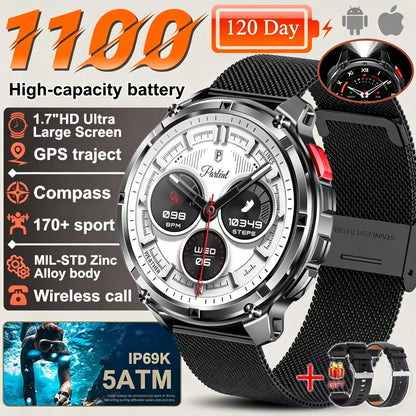 Zormaro T-REX3 Ultra GPS Smartwatch