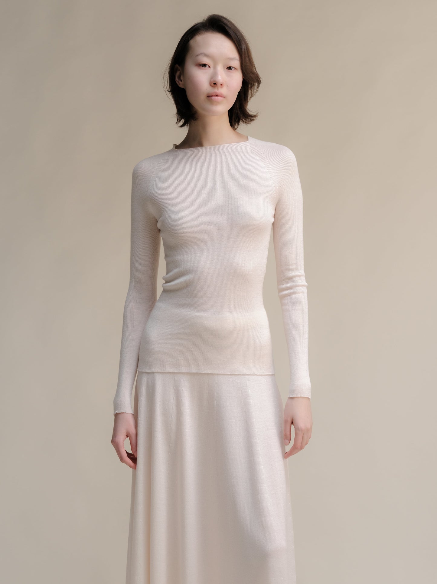 Extra Fine Merino Ribbed Crewneck