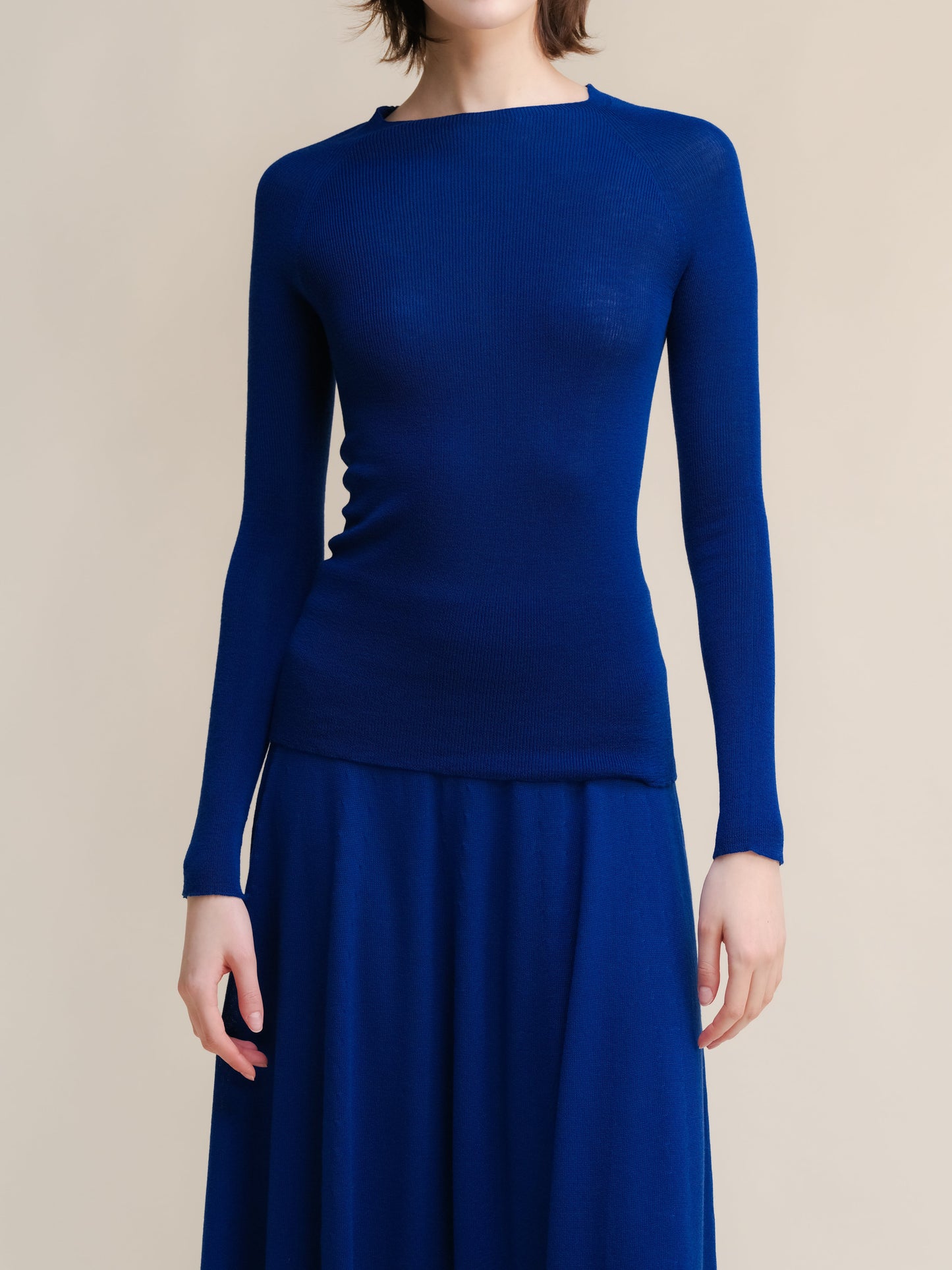 Extra Fine Merino Ribbed Crewneck