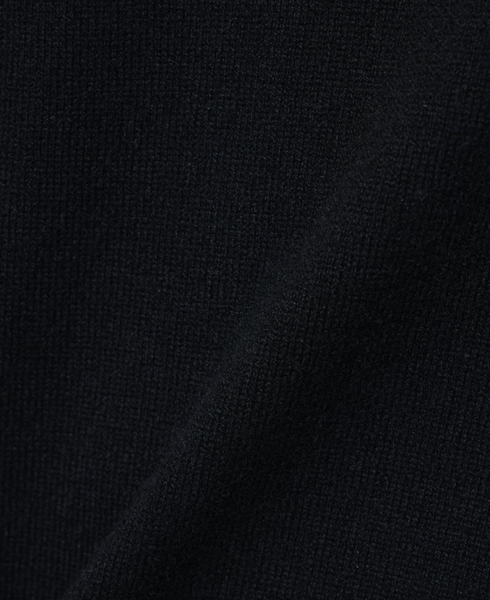 Cashmere Mix Perforated Skirt
