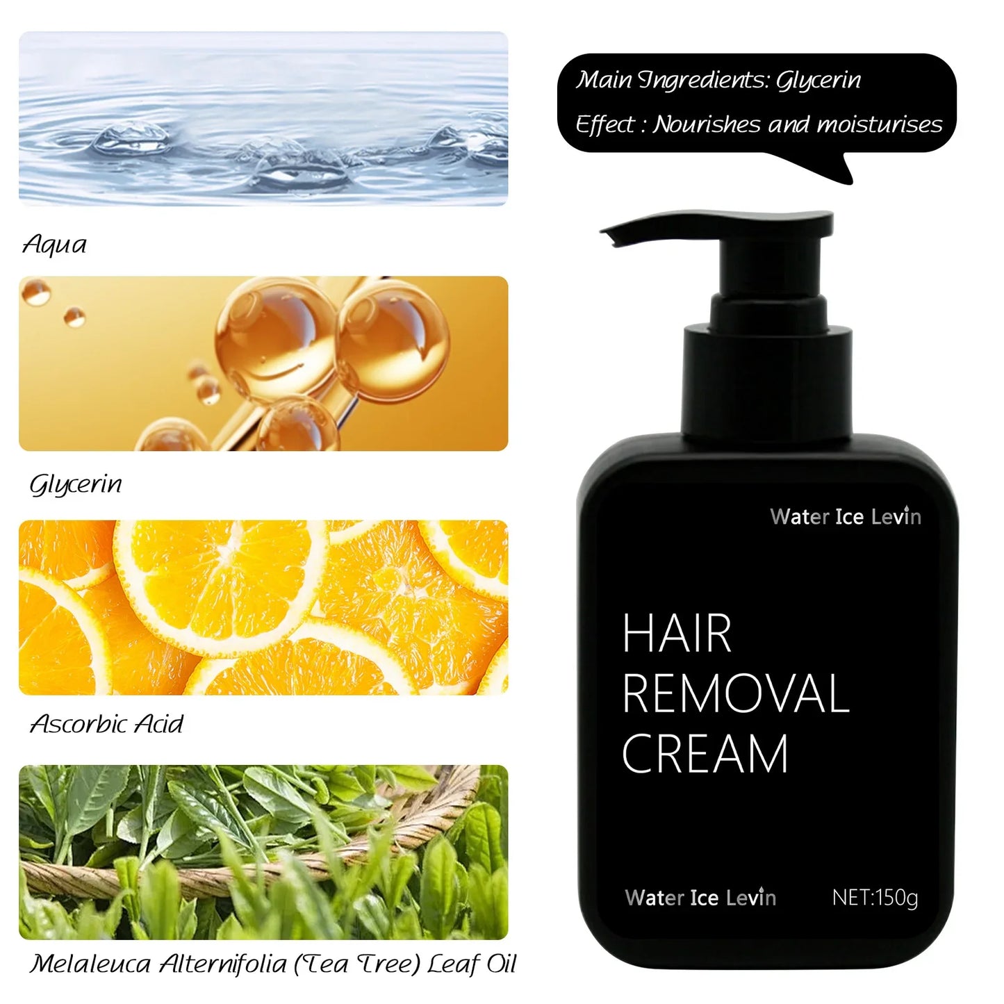 Painless Hair Removal Cream for Body Care