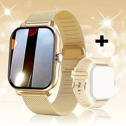 G.L Wear 1.83-Inch HD Smartwatch - Bluetooth Calling, Heart Rate Monitor & Activity Tracker for Men and Women - Perfect Holiday Gift!