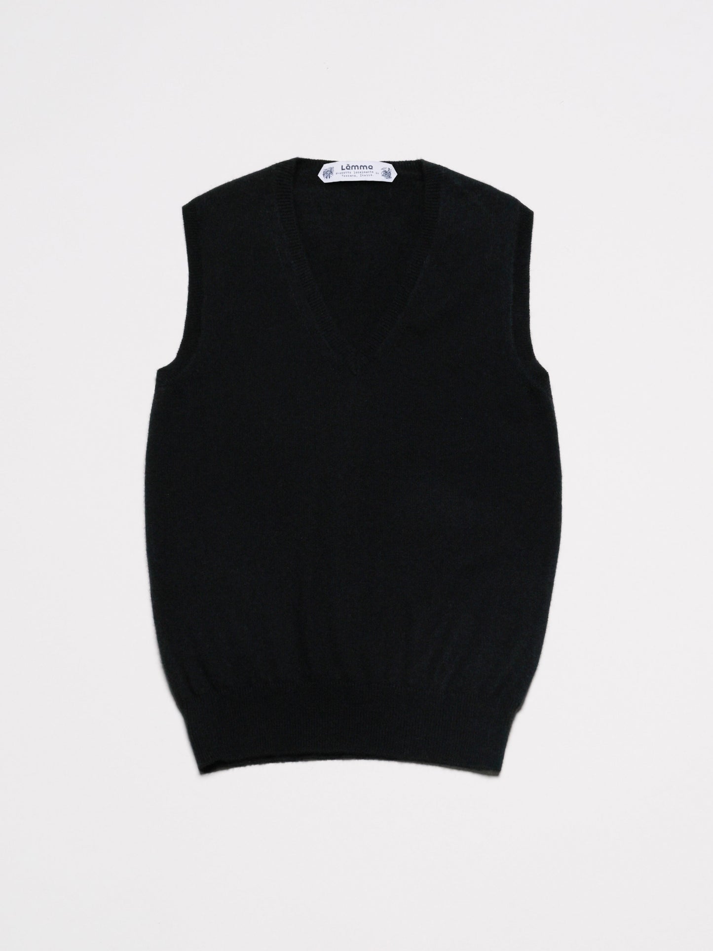 Pure Cashmere V-Neck Tank Top