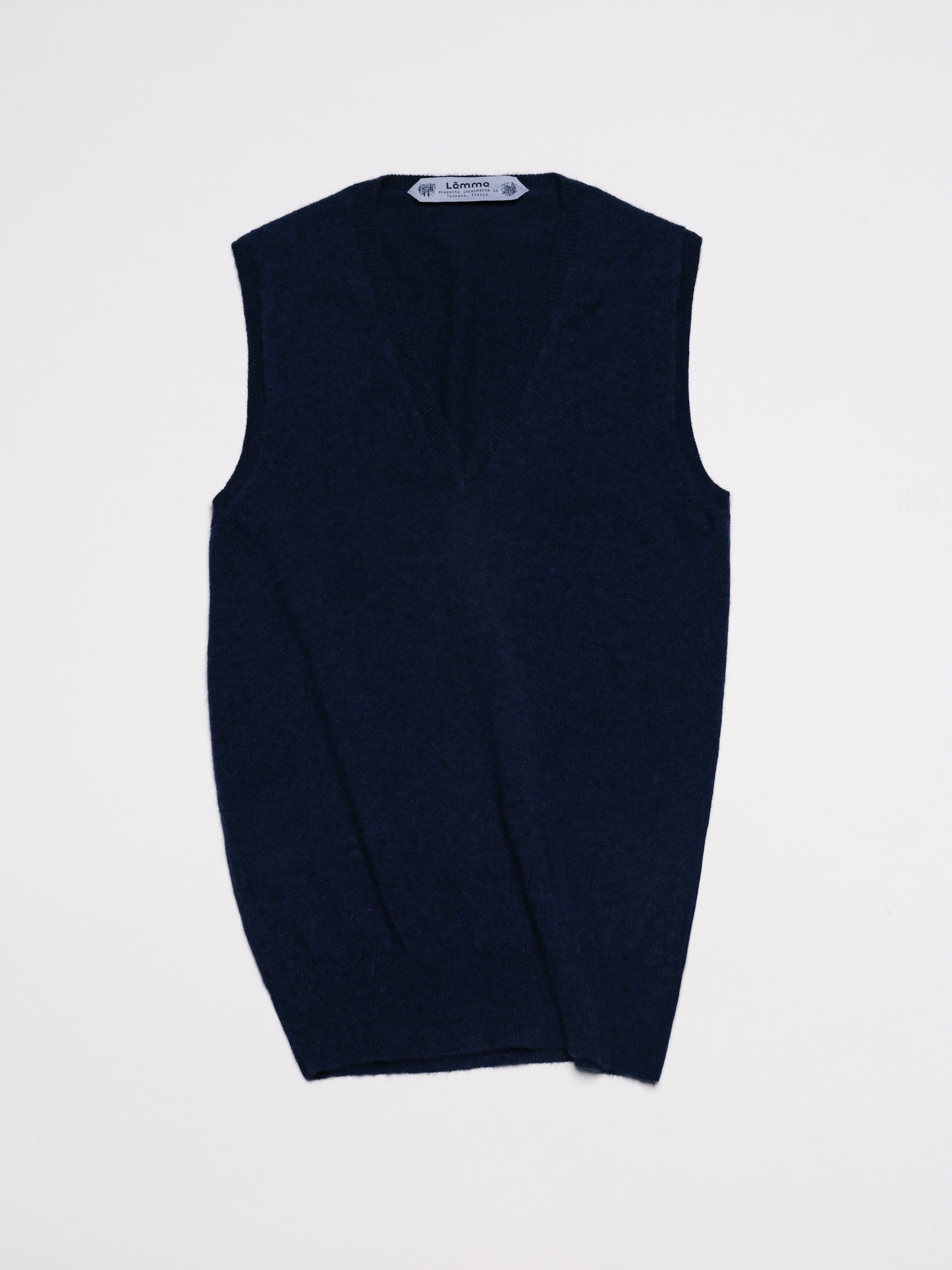 Pure Cashmere V-Neck Tank Top
