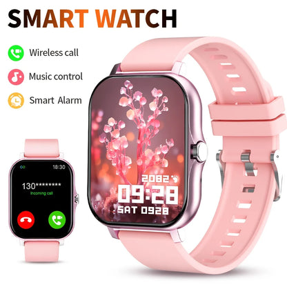 G.L Wear 1.83-Inch HD Smartwatch - Bluetooth Calling, Heart Rate Monitor & Activity Tracker for Men and Women - Perfect Holiday Gift!