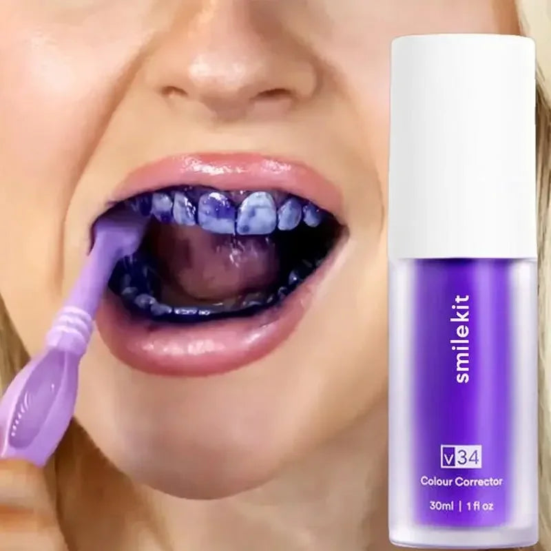 Whitening V34 Purple Toothpaste
